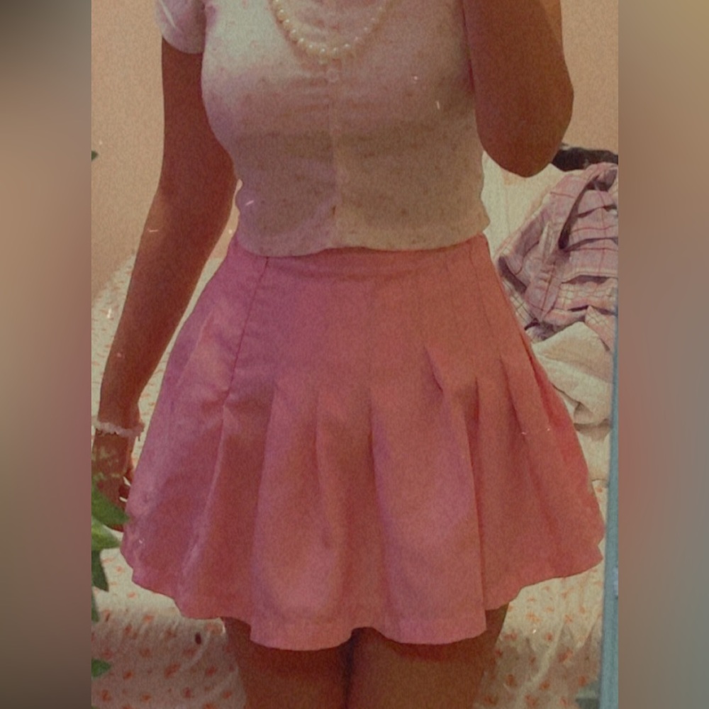 Sugar thrillz skirt pink!